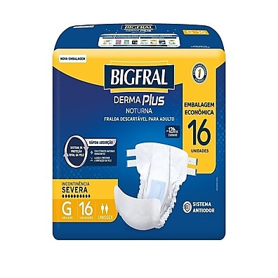Bigfral Derma Plus Noturna: Proteção e Conforto