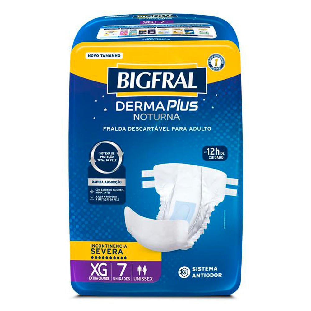 Bigfral Derma Plus Noturna XG: Proteção Imbatível!