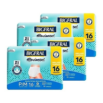 Bigfral Moviment P/M: 64 Fraldas para Liberdade!