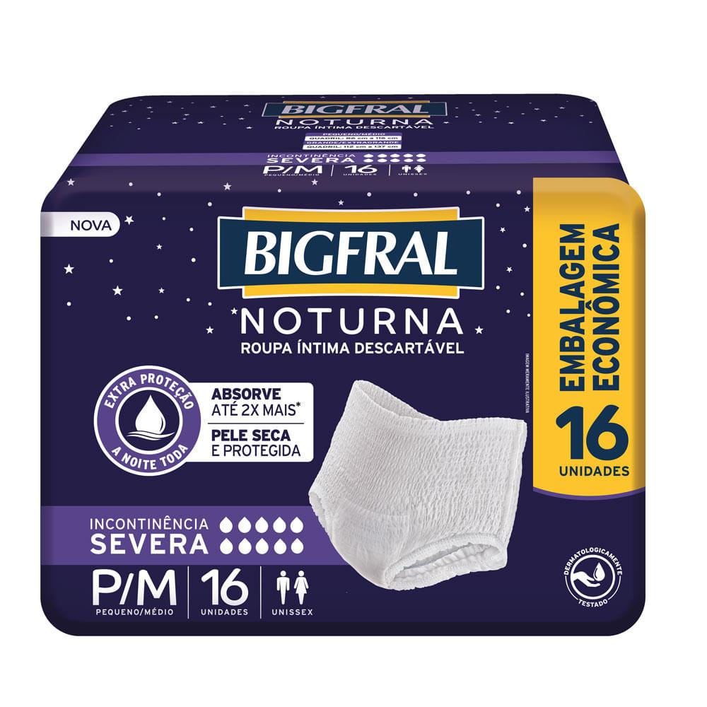 Bigfral Noturna P/M: Noites Secas e Confortáveis