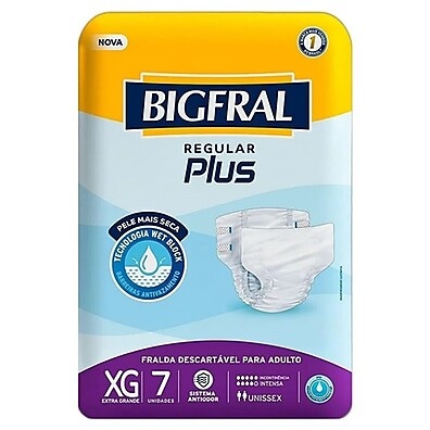 Bigfral XG: Proteção e Conforto para Incontinência