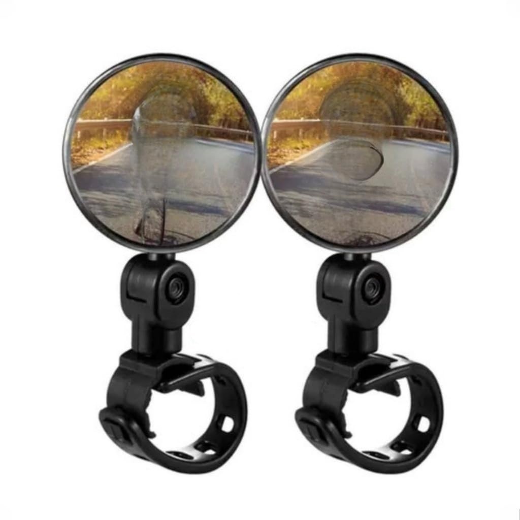 Kit 2 Espelhos Retrovisores 360º para Bicicleta Bike - Visão Ampliada e Segurança Total