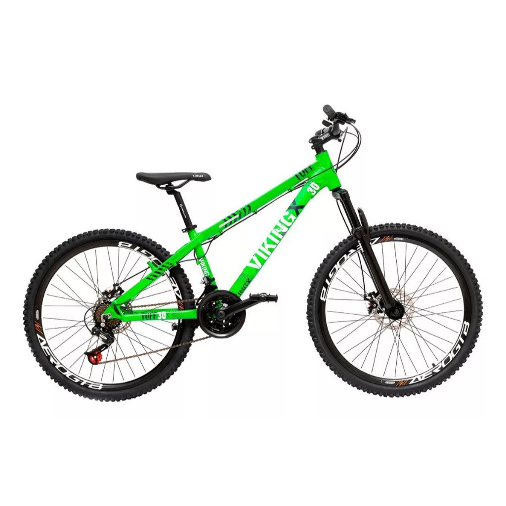 Bike Vikingx Tuff30 21v: Aventura e Freio a Disco!