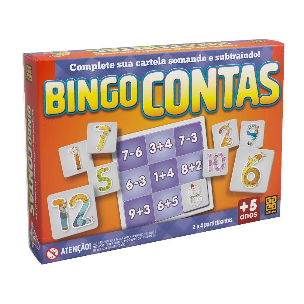 Bingo de Contas: Aprenda Matemática Brincando!