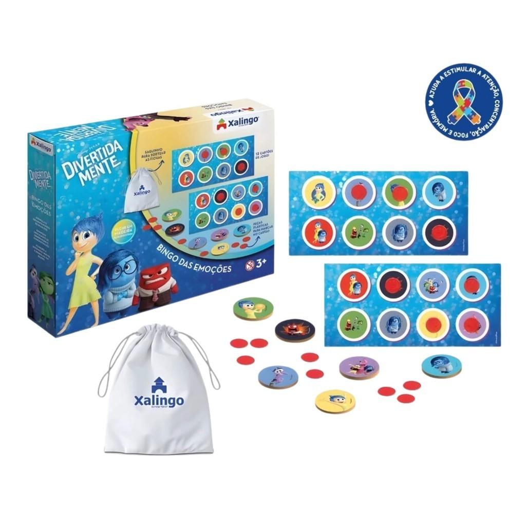 Bingo Divertidamente: Aprenda Emoções Brincando!