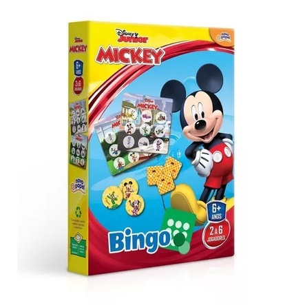 Bingo do Mickey: Diversão e Aprendizado!