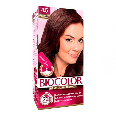 Biocolor Acaju Escuro: Cobertura e Brilho!