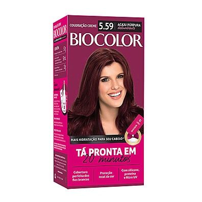 Biocolor Acaju Púrpura 5.59: Cabelos Vibrantes!