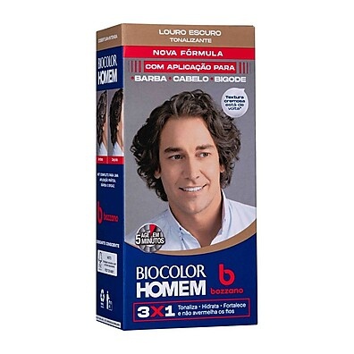 Biocolor Homem: Louro Escuro Perfeito em 5 Minutos!