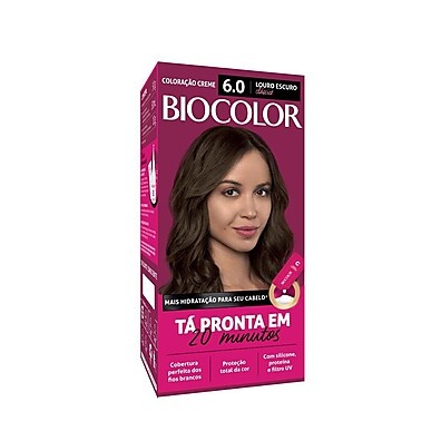 Biocolor Louro Escuro 6.0: Tinta Perfeita!