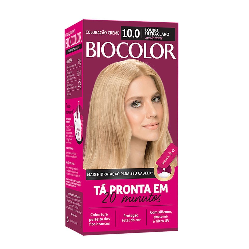 Biocolor Louro Exuberante 10.0: Seu Cabelo Super Louro!