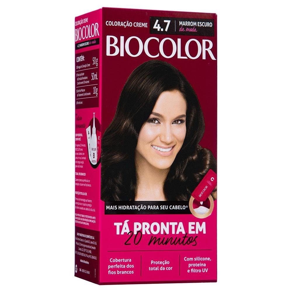 Biocolor Marrom Escuro 4.7: Tinta Perfeita!
