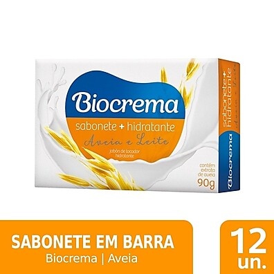 Biocrema Aveia: 12 Sabonetes para uma Pele Radiante
