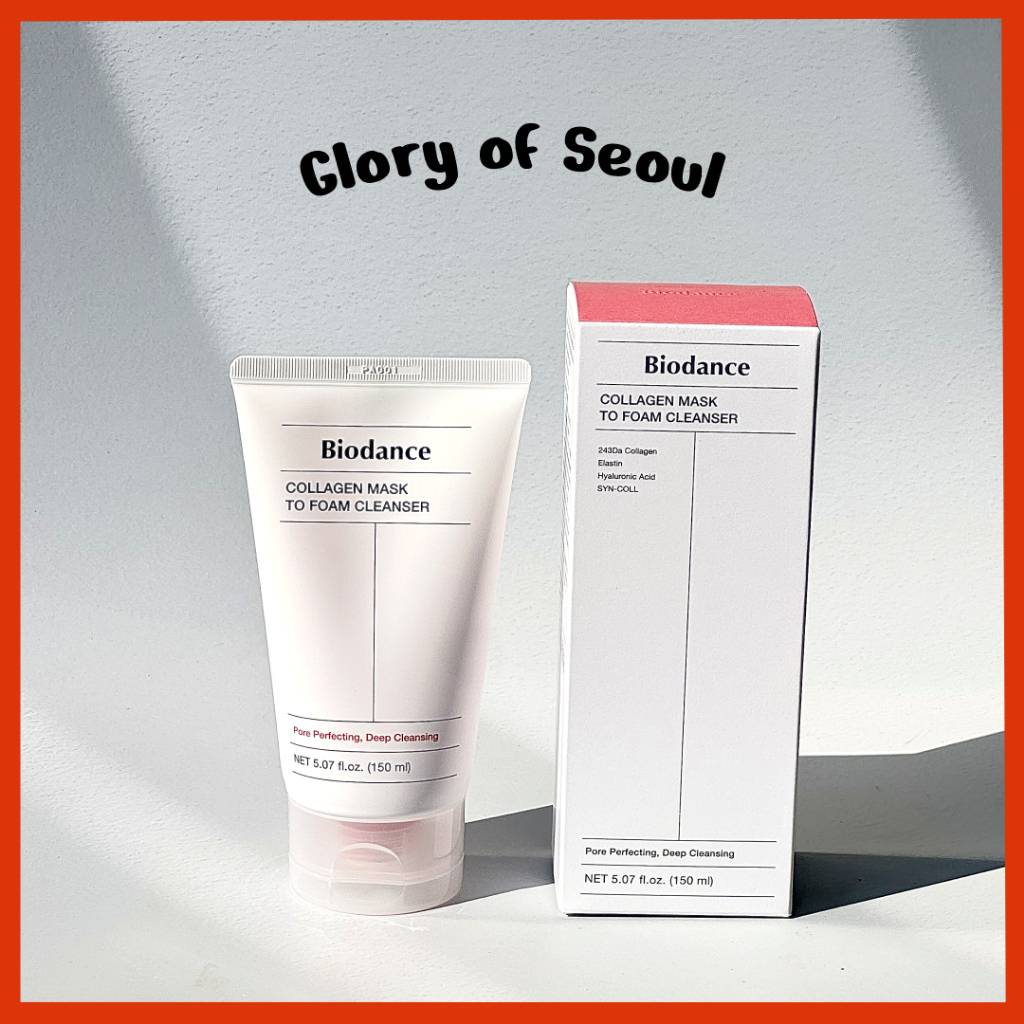 BIODANCE Collagen Mask to Foam: Limpeza e Nutrição em 1 Produto