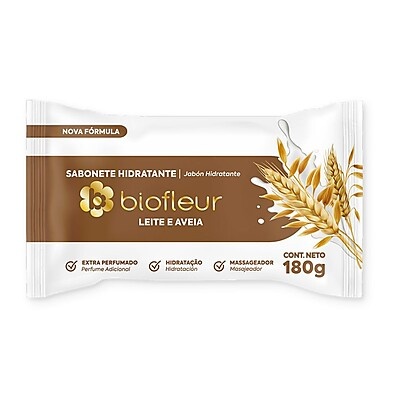 Biofleur Leite e Aveia: Hidratação Delicada