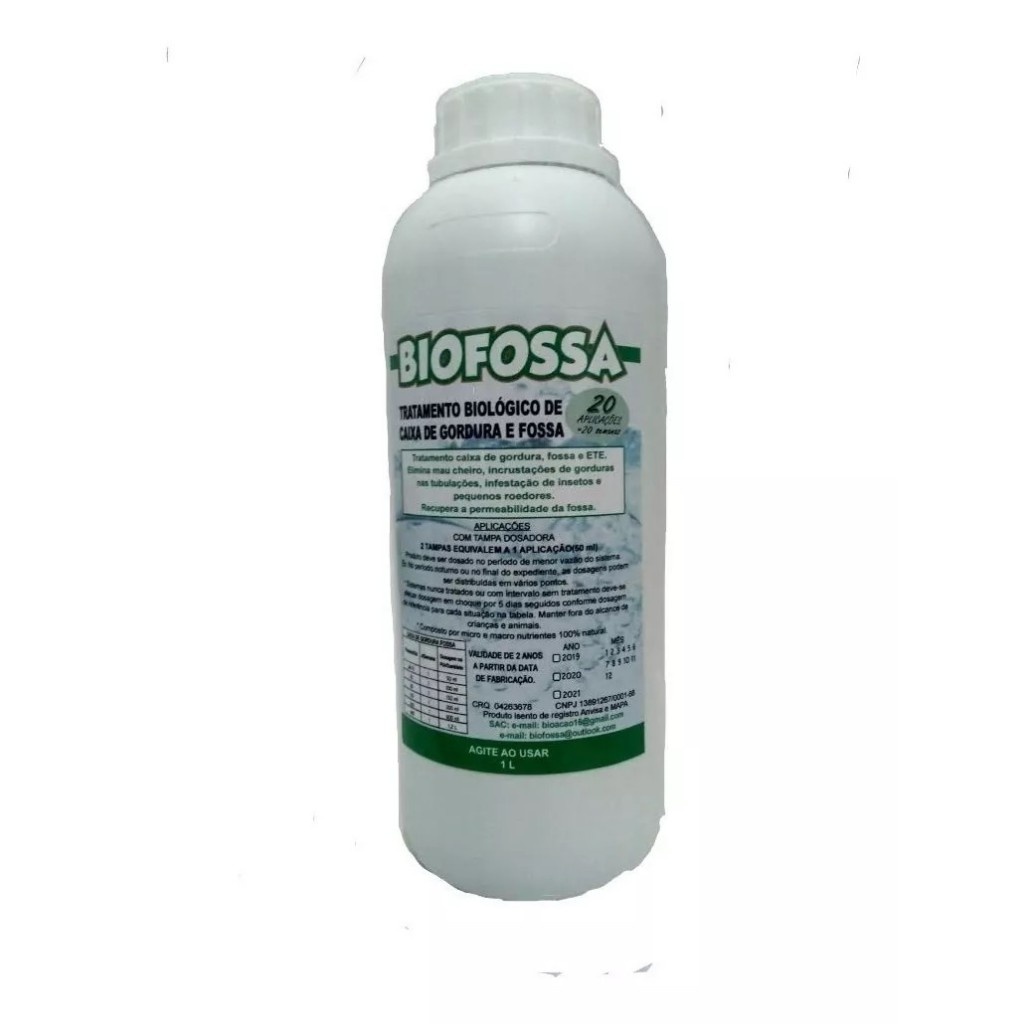 BIOFOSSA: Solução Natural para Fossa e Caixa de Gordura