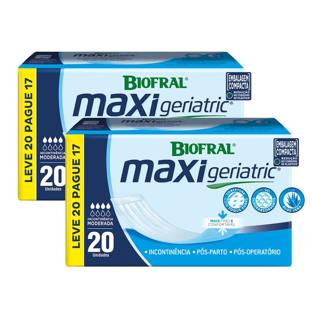 Biofral Maxi Geriatric: Conforto e Proteção para Incontinência