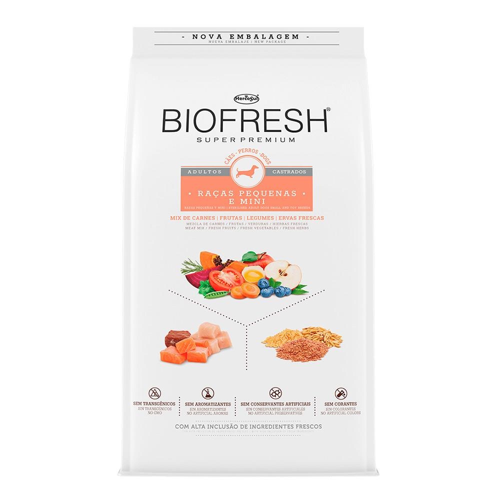 Biofresh Cães Castrados: Nutrição Premium 10,1Kg