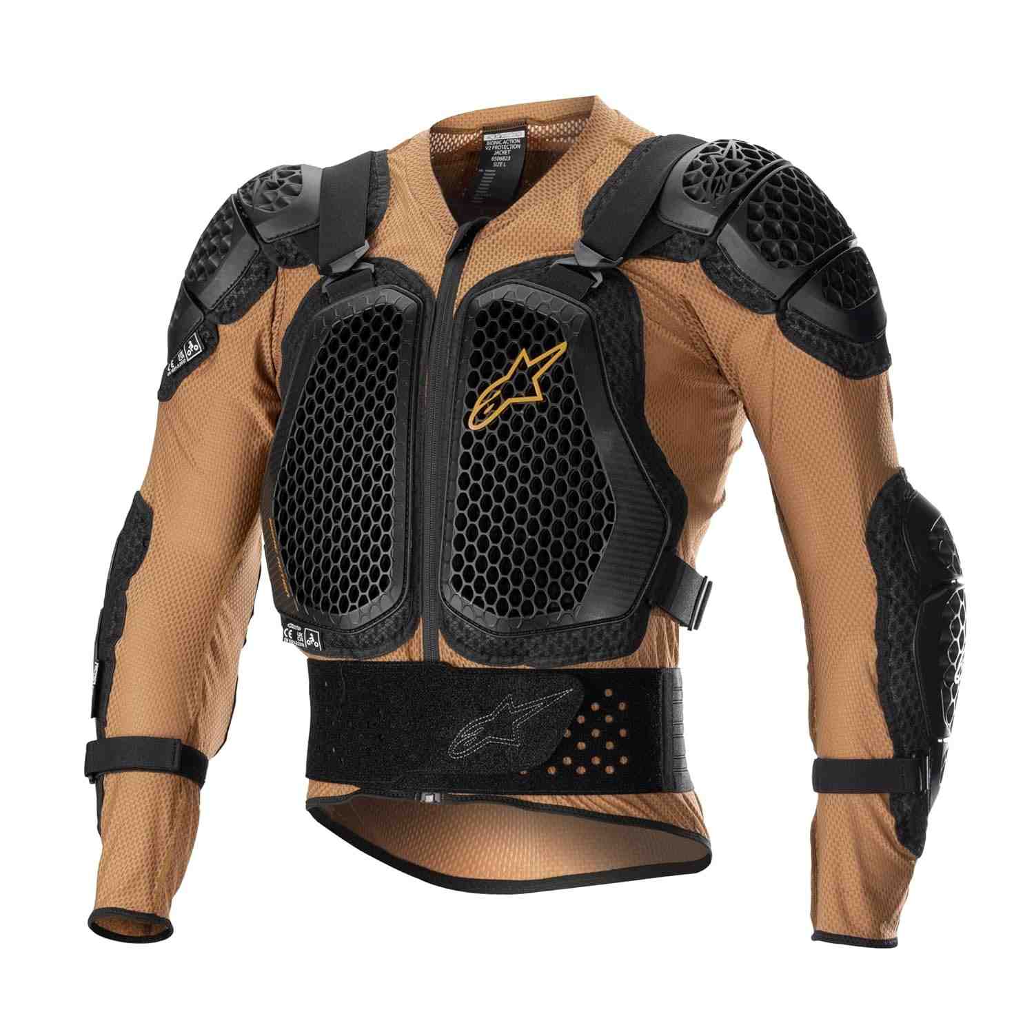 Jaqueta Alpinestars Bionic Action V2: Proteção e Ventilação Máxima para Motociclistas