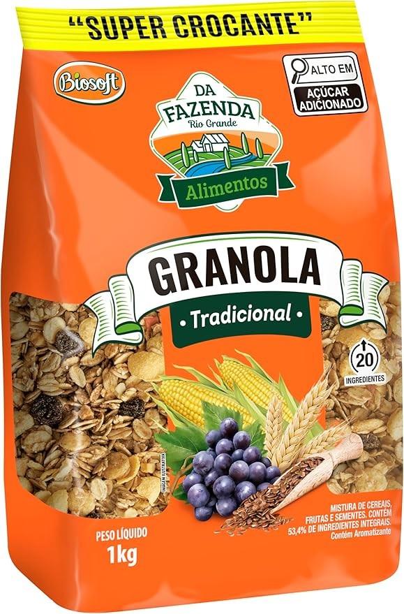 BIOSOFT Granola Biosoft Tradicional 1Kg