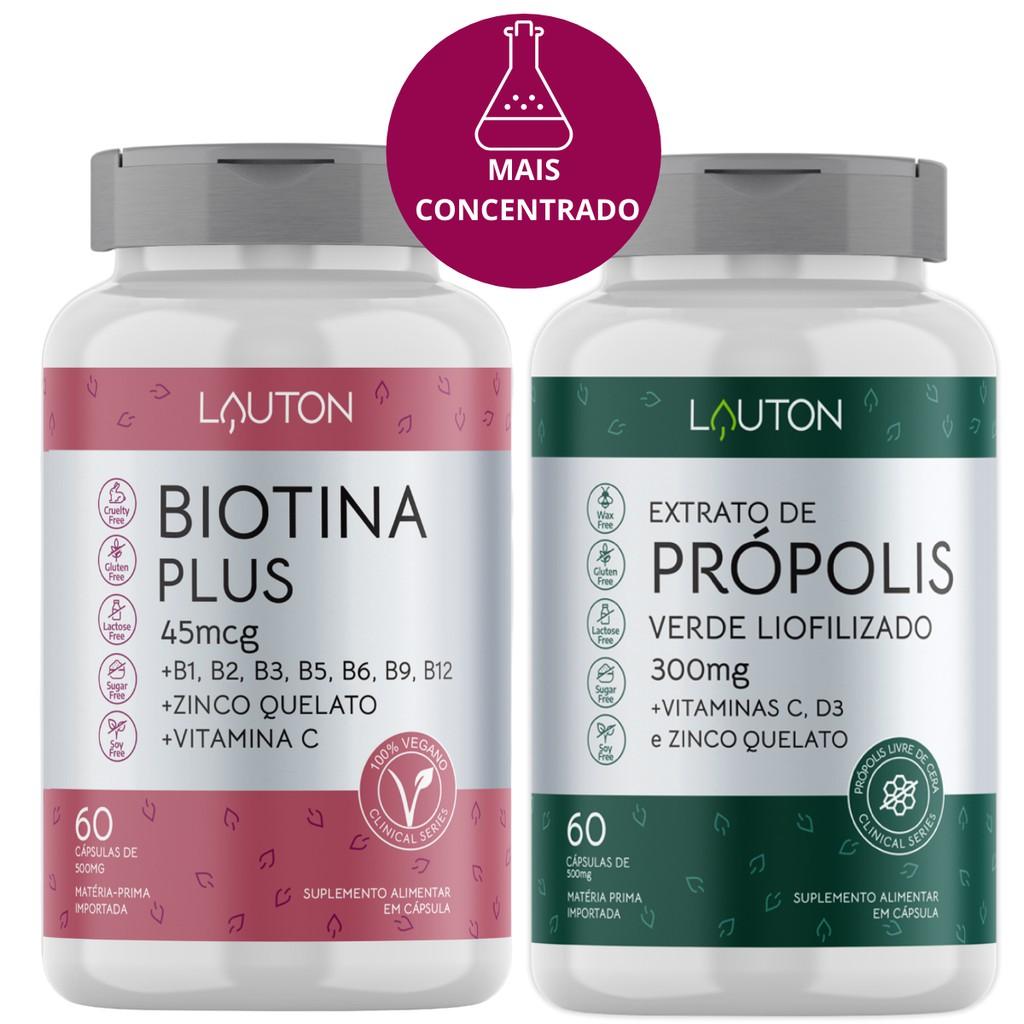 Biotina & Própolis: Cabelo, Unhas e Imunidade!