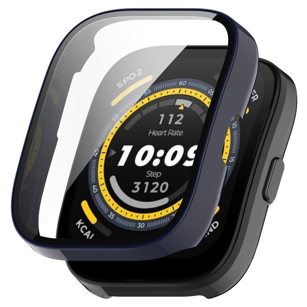 Proteção Total para seu Amazfit: Case Bumper NSmart Azul Petróleo (BIP, BIP S, BIP U, BIP 3, BIP 5)