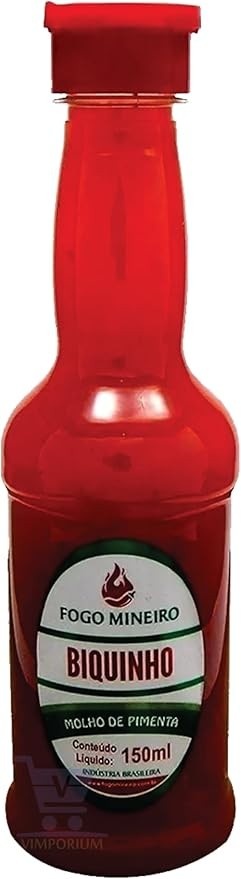 Molho de Pimenta Biquinho150ml, Não Arde