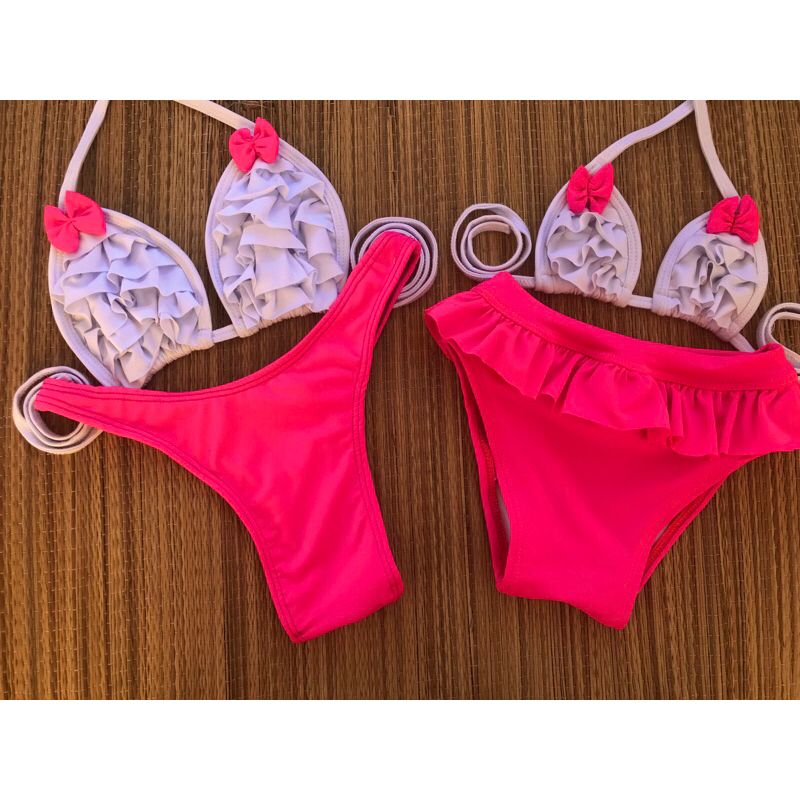 Biquíni Mãe e Filha: Charme Combinado 💖