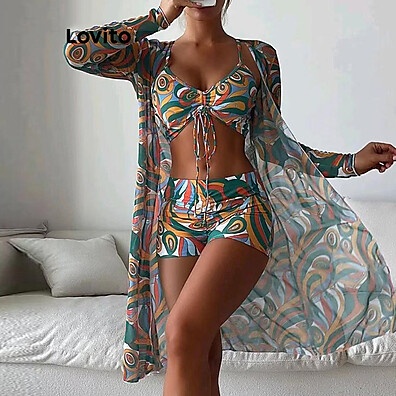 Biquíni Tropical Lovito: Sexy & Confortável