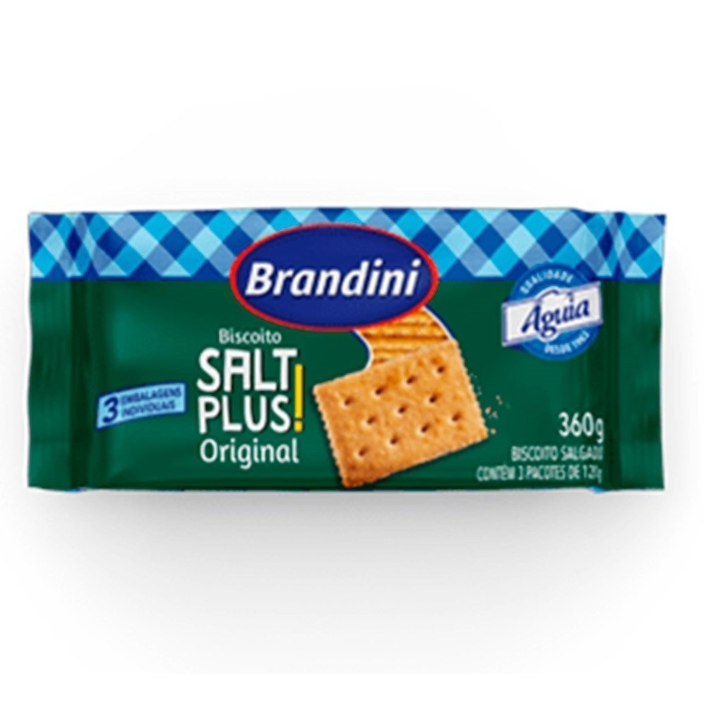 Biscoito Águia Salt Plus: Crocância e Sabor!