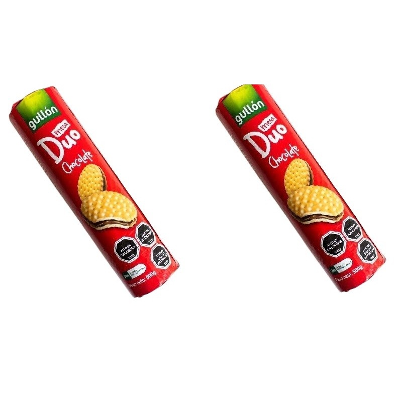 Biscoitos Mega Duo Gullón 500g – Chocolate Saudável da Espanha