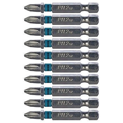 Bits PH2 50mm GROSS: Kit 10 Peças para Parafusos