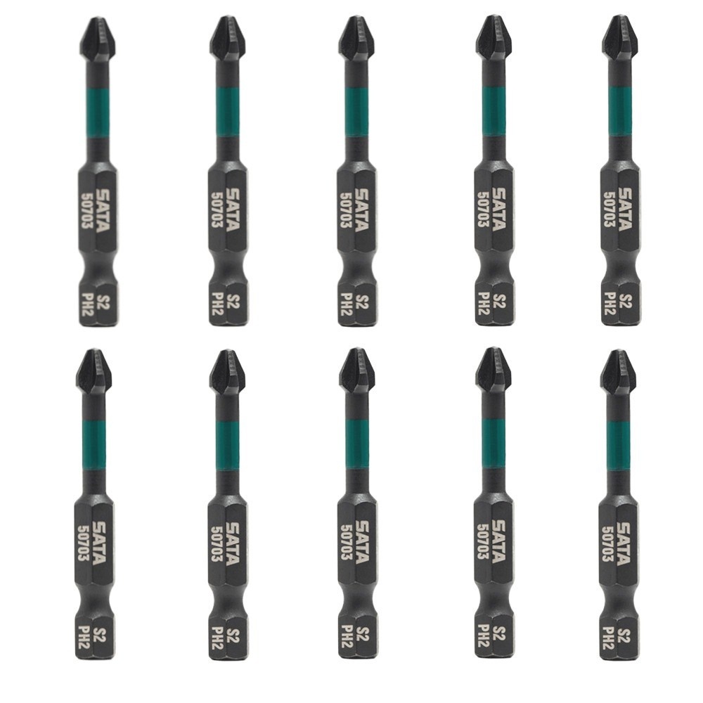 Bits Phillips Impacto Sata PH2: Força e Durabilidade!