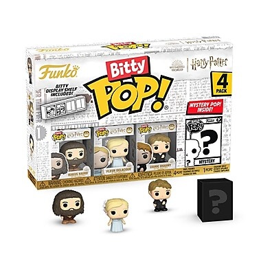 Bitty Pop! Harry Potter 4: Colecione Hagrid, Fleur e Cedrico!