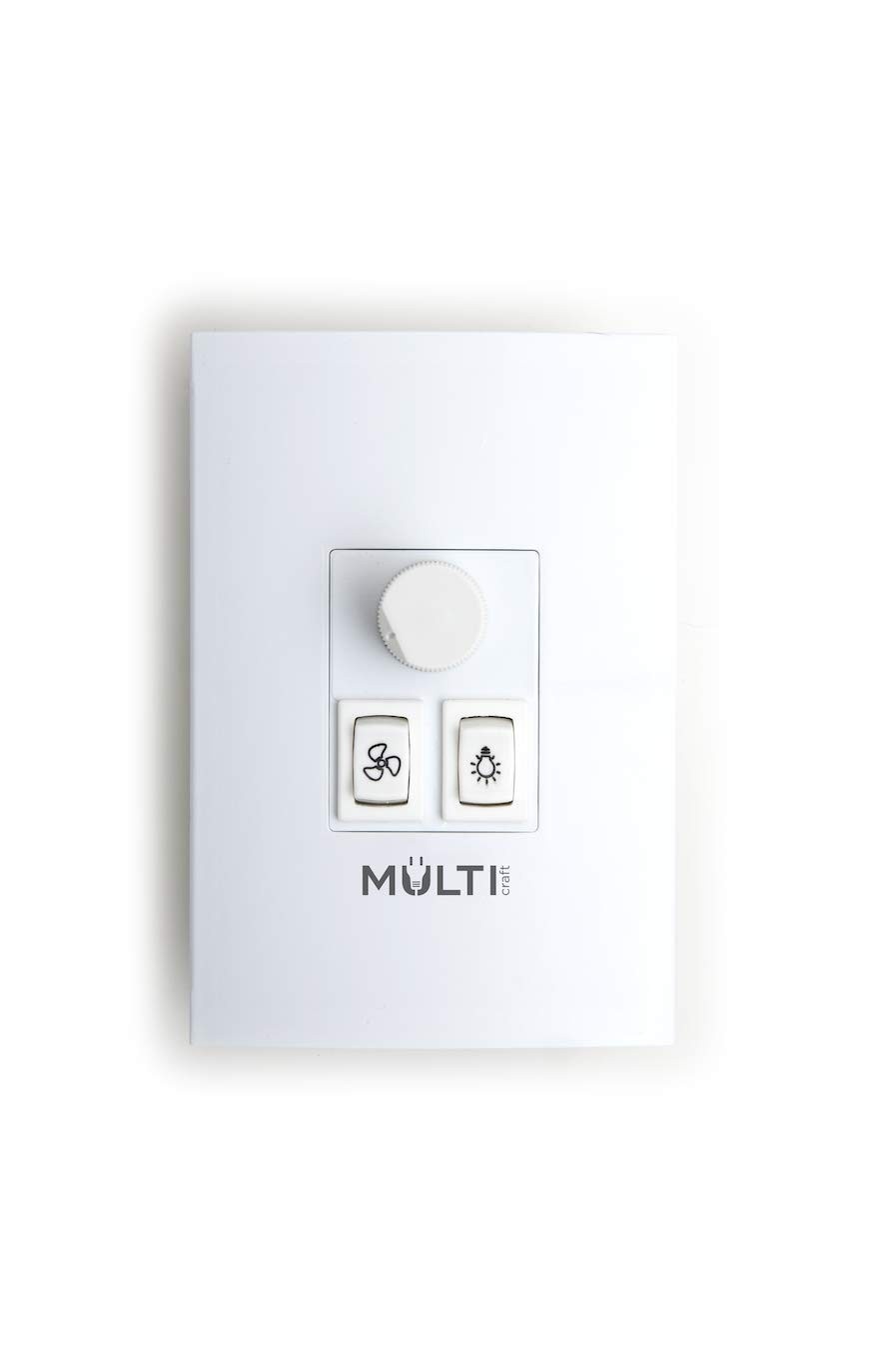 Controle de Ventilador Embutido com Espelho 4x2" Bivolt - Multicraft