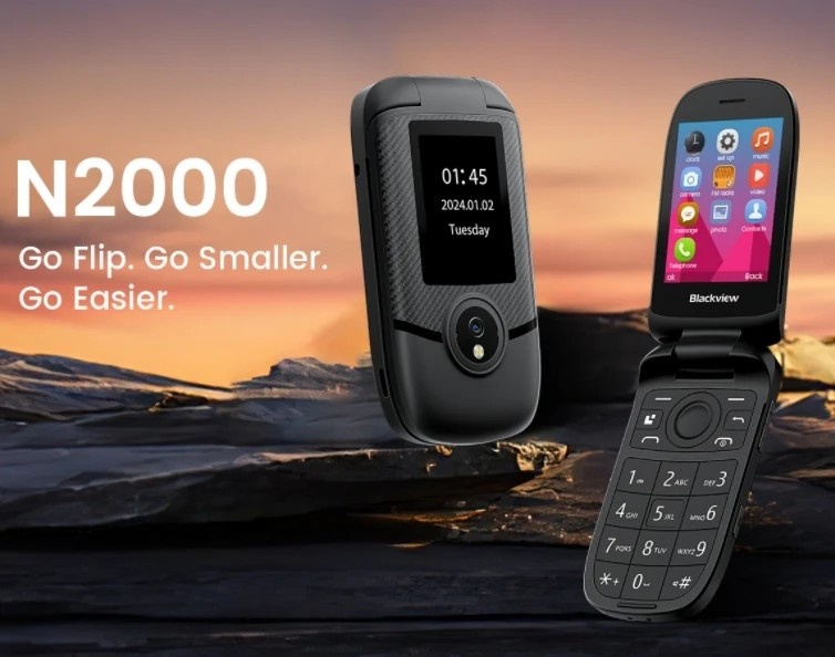 Blackview N2000: Celular Básico 120Hz