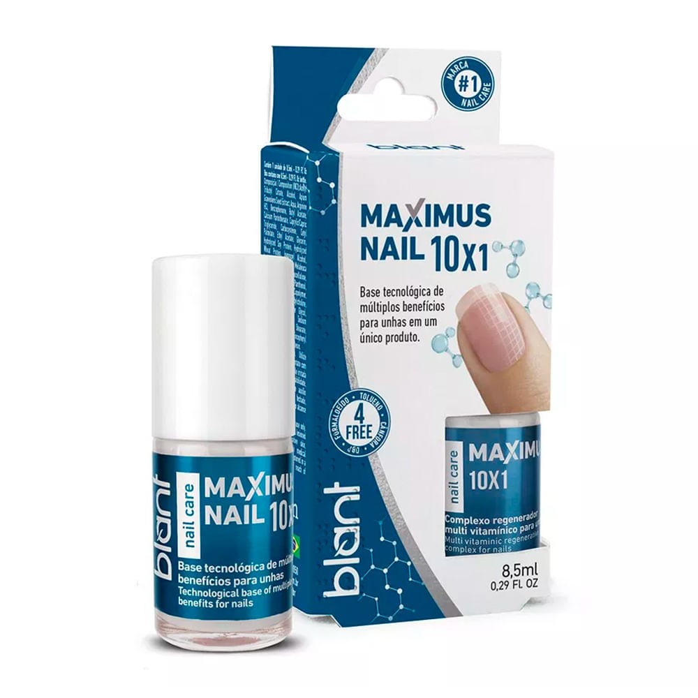 Blant Maximus Nail 10x1: Base Tecnológica para Unhas com 10 Benefícios em 1