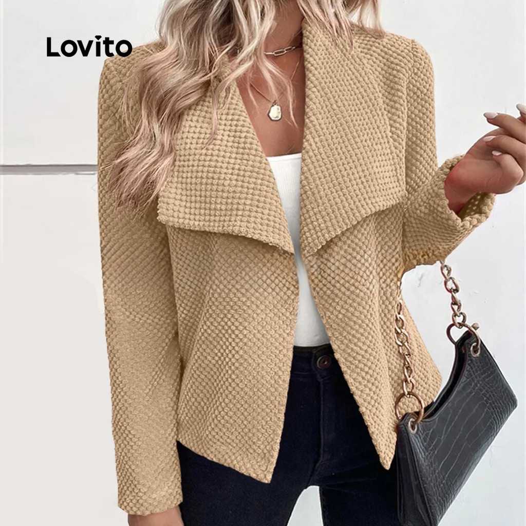 Blazer Feminino Lovito: Elegância Básica