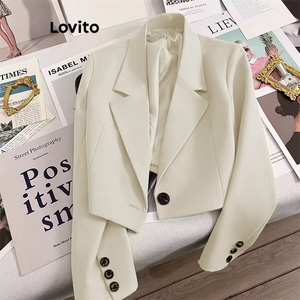 Blazer Lovito: Elegância Casual e Conforto