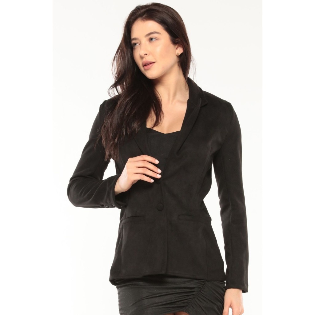 Blazer Veludo Preto: Elegância e Conforto