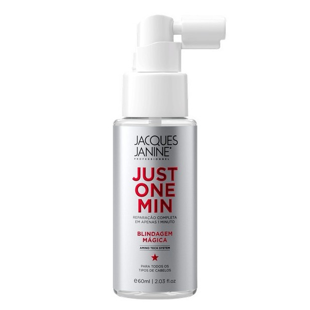 Blindagem Mágica Just One Min: Cabelos Lisos e Sem Frizz!