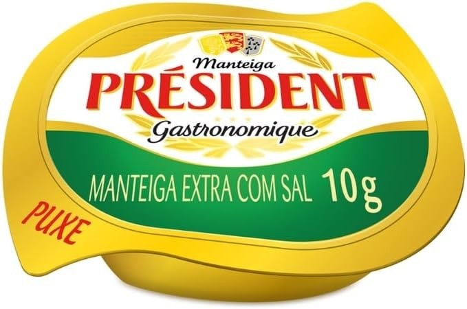 Manteiga President Blister Sache 48 unidades de 10g