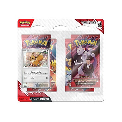 Blister Quadruplo Pokémon Rivais Predestinados Copag