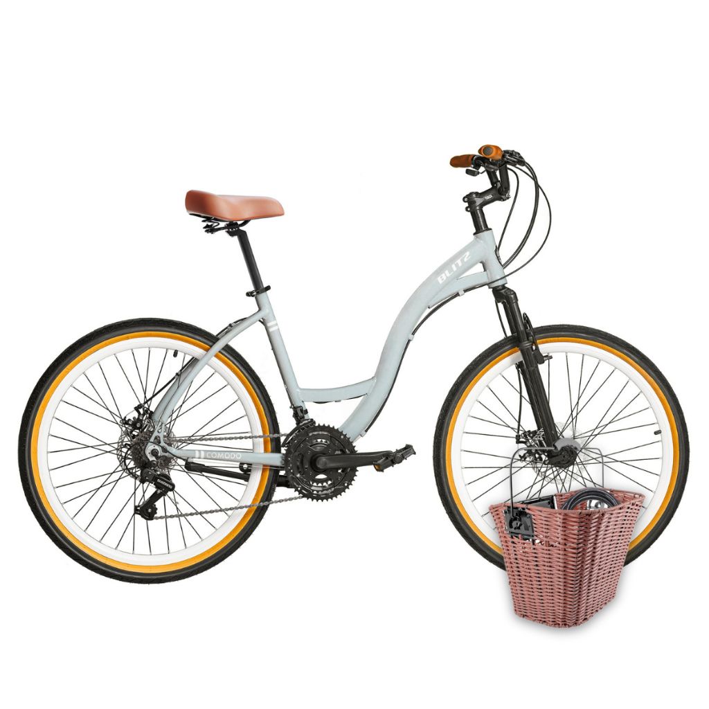 Blitz Comodo: Bicicleta Urbana 21v + Brindes!