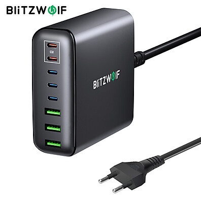 Blitzwolf BW-S26: Carregador USB 250W 8 Portas