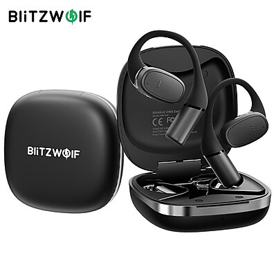 BlitzWolf BW-V49: Fones Bluetooth com Áudio Espacial e Cancelamento Inteligente