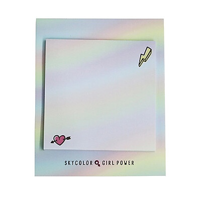 Bloco Adesivo Girl Power: Organize-se com Estilo!