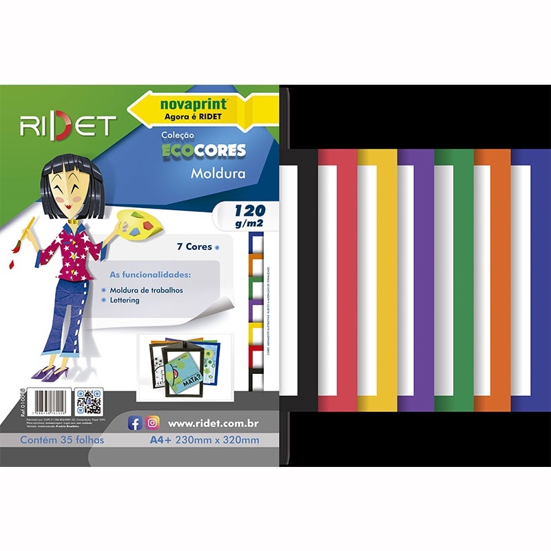 Bloco Ecocores: Desenhos Vibrantes e Criatividade!