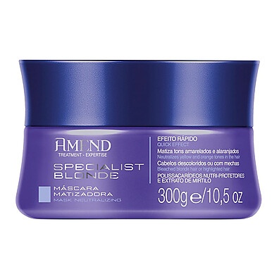Blond Perfeito: Máscara Matizadora Amend 300g 💜