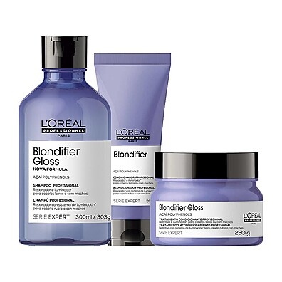 Blondifier Gloss: Kit L'Oréal para Loiros Radiantes